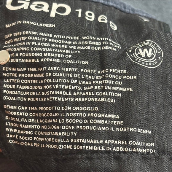 GAP Vintage style Mid-rise Dark Blue Bootcut Corduroys Sz 29 - Picture 4 of 9